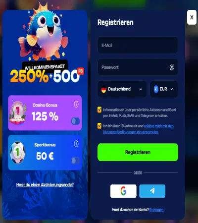 Fugu Registration